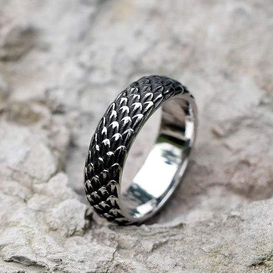 316L Stainless Steel Nordic Viking Dragon Ring
